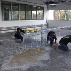 งานเคลือบพื้น Epoxy อัญญะธานีบางนา