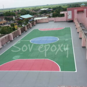 พื้นสนามกีฬา พื้น PU