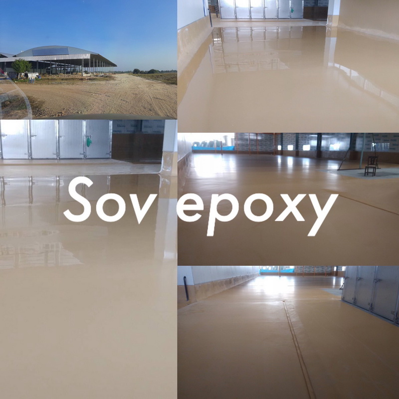 พื้นEpoxy 3 มิลโรงงานน้ำผลไม้ จ.ลำพูน 1