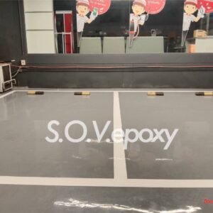 Epoxy Self-leveling นิสสันบางวัว (8)