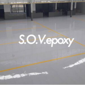 พื้น Epoxy self-levelingโชว์รูม MG (10)