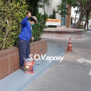 พื้นทางเดิน PU Coating คอนโด (3)