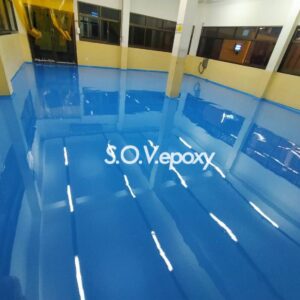 ปรับปรุงพื้นโรงงาน เคลือบพื้น Epoxy, พื้น PU-MF หนา 3 มิล (3)