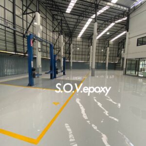 เคลือบพื้น Epoxy โชว์รูม (3)