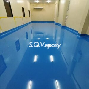 ปรับปรุงพื้นโรงงาน เคลือบพื้น Epoxy, พื้น PU-MF หนา 3 มิล (7)