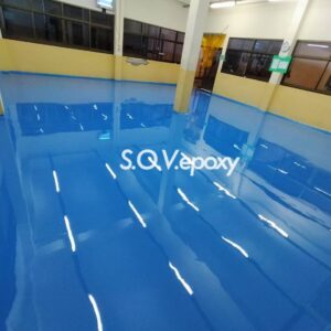 ปรับปรุงพื้นโรงงาน เคลือบพื้น Epoxy, พื้น PU-MF หนา 3 มิล (8)