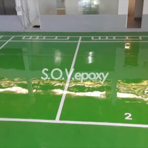 พื้น Epoxy Self-leveling โชว์รูมรถ (4)