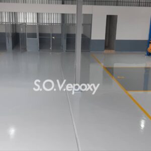 พื้น Epoxy โชว์รูมรถยนต์ MG (3)