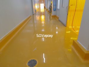 Sov Epoxy ทำพื้นอีพ็อกซี่ พื้นพียู พื้นโรงงาน พื้นสนามกีฬา 18