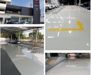 เคลือบพื้น epoxy,พื้นโชว์รูม