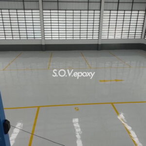เคลือบพื้นโชว์รูม พื้น Epoxy 2 มิล _12