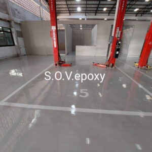 พื้น Epoxy self-leveling BYD04