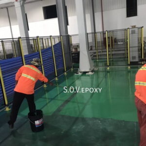 เคลือบพื้น Epoxy coating โรงงาน_08