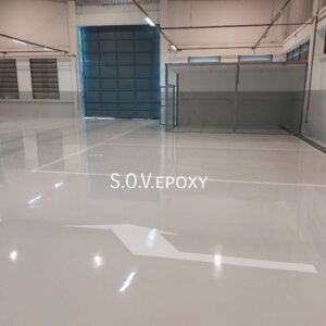 พื้น epoxy โชว์รูมรถ BYD เพชรบูรณ์-09