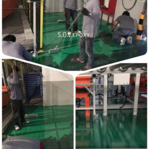 เคลือบพื้น Epoxy coating โรงงาน_03