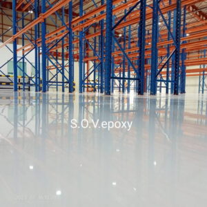 พื้น Epoxy Self-leveling ความหนา 3 มิล