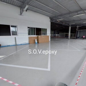 พื้น Epoxy โชว์รูม BYD กำแพงเพชร-04