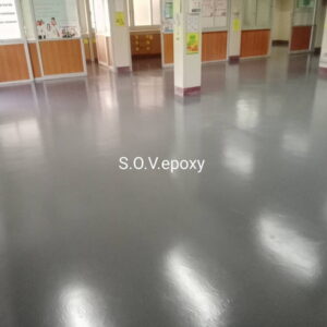 เคลือบพื้น Epoxy Coating โรงพยาบาล