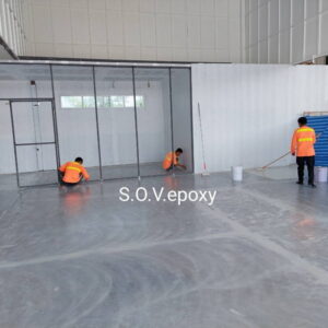 พื้น epoxy โชว์รูม byd_02