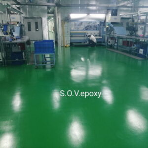พื้น Epoxy Coating โรงงาน
