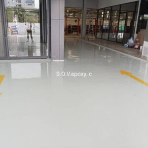 พื้น Epoxy โชว์รูมรถ-02