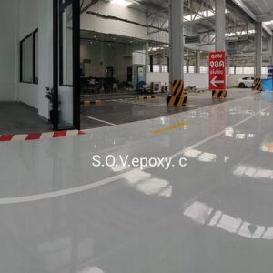 พื้น Epoxy โชว์รูมรถ-03