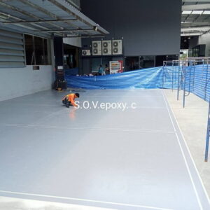 พื้น Epoxy โชว์รูมรถ-09