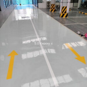 พื้น Epoxy โชว์รูมรถ-04