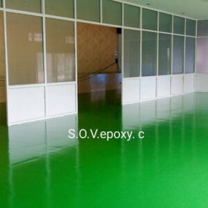 เคลือบพื้น Epoxy โกดังสินค้า