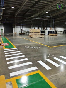เคลือบพื้น Epoxy coating โรงงาน