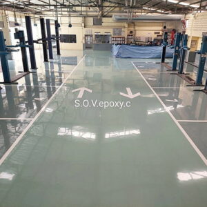 ทำพื้น epoxy โชว์รูมรถ-02