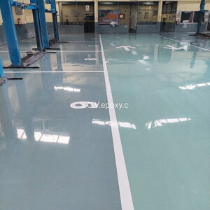 ทำพื้น epoxy โชว์รูมรถ-04