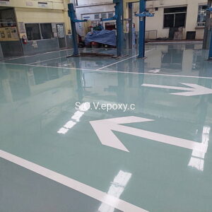 ทำพื้น epoxy โชว์รูมรถ-07