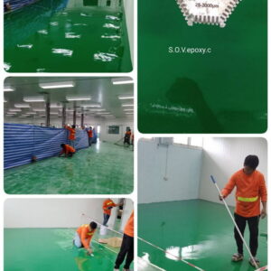 เคลือบพื้น Epoxy Self-leveling โรงงาน