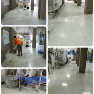 เคลือบพื้น Epoxy Coating โรงงาน