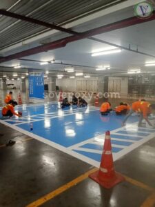 Sov Epoxy ทำพื้นอีพ็อกซี่ พื้นพียู พื้นโรงงาน พื้นสนามกีฬา 21