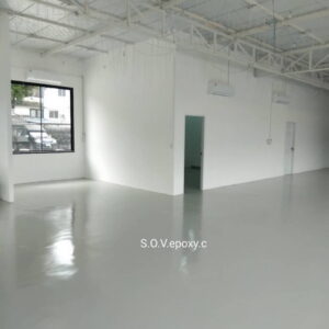 พื้น Epoxy Coating ร้านอาหารรัชดา