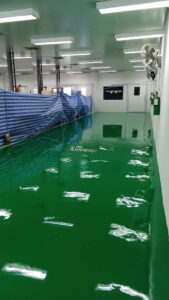 เคลือบพื้น Epoxy Self-leveling โรงงาน