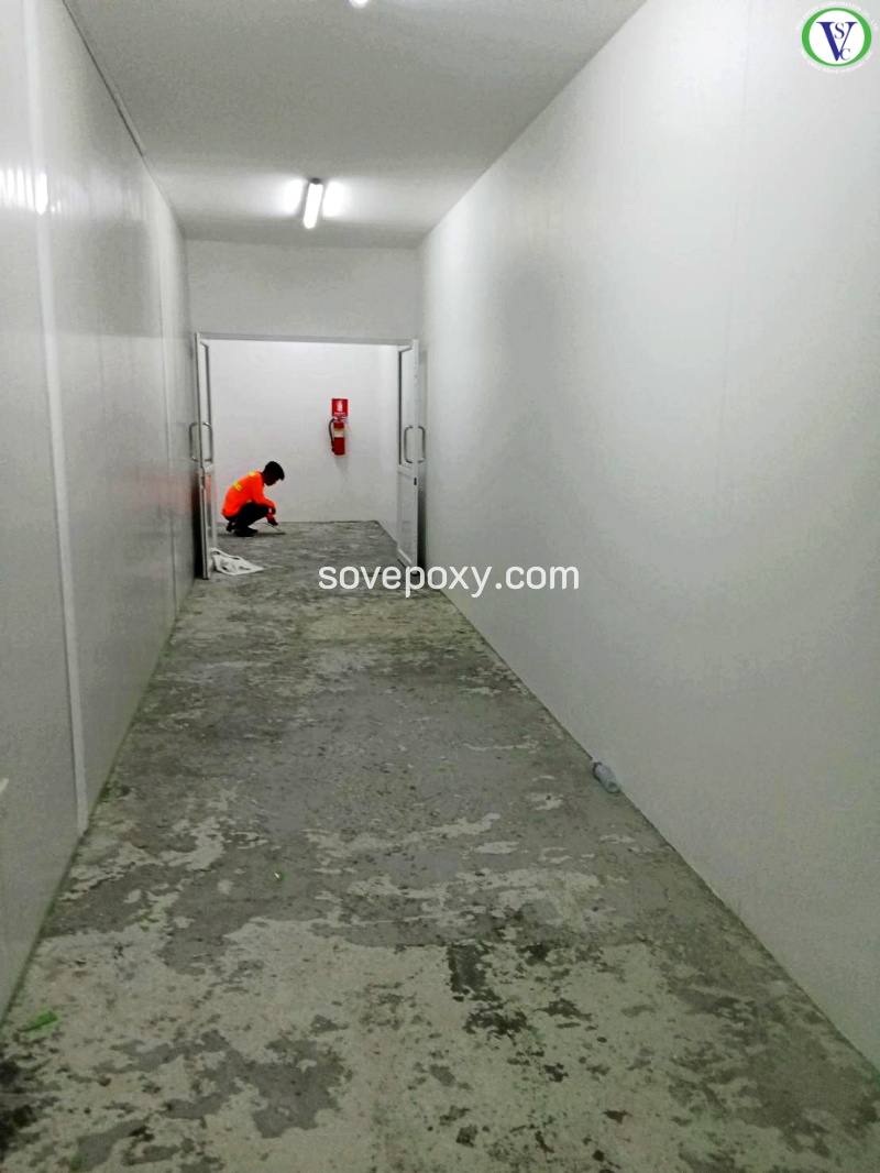พื้น Epoxy สีเขียว_11