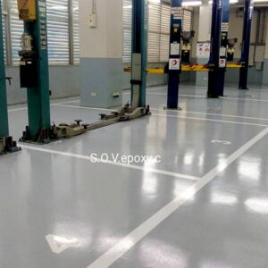 พื้น Epoxy โชว์รูมรถ OMODA_04