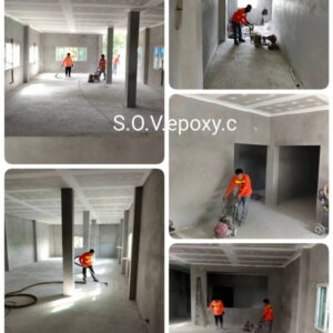 พื้น Epoxy โรงงานเครื่องสำอางค์ ชลบุรี_01