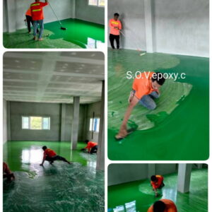 พื้น Epoxy โรงงานเครื่องสำอางค์ ชลบุรี_02