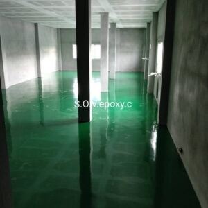 พื้น Epoxy โรงงานเครื่องสำอางค์ ชลบุรี_08