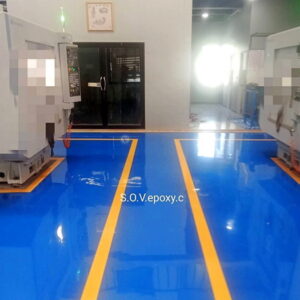 พื้น Epoxy โรงงาน จ.ชลบุรี