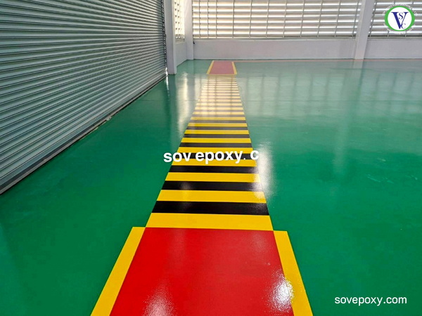 พื้น Epoxy Coating โรงงาน