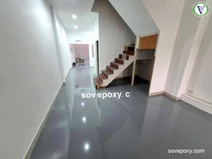 เคลือบพื้น Epoxy บนกระเบื้อง