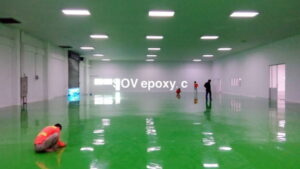 พื้น Epoxy โรงงาน โคราช