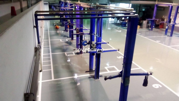 พื้น Epoxy Self-leveling TOYOTA