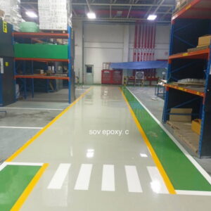 พื้น Epoxy ศูนย์รถ Honda_05