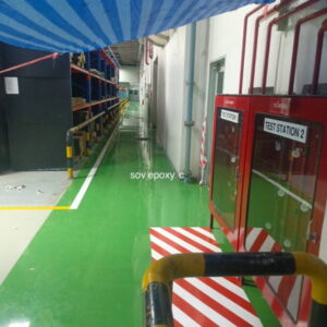 พื้น Epoxy ศูนย์รถ Honda_10